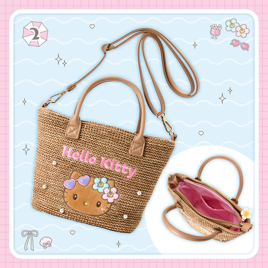 AUG 26 PREORDER - Sanrio Japan - Sparkling Summer Pool Series - 2-Way Shoulder Bag