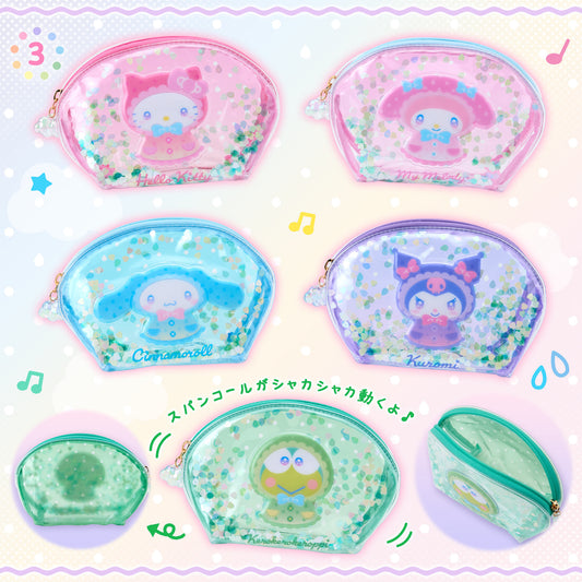 JUNE 3 PREORDER - Sanrio Japan - Sweet Rain Collection - Clear Pouch