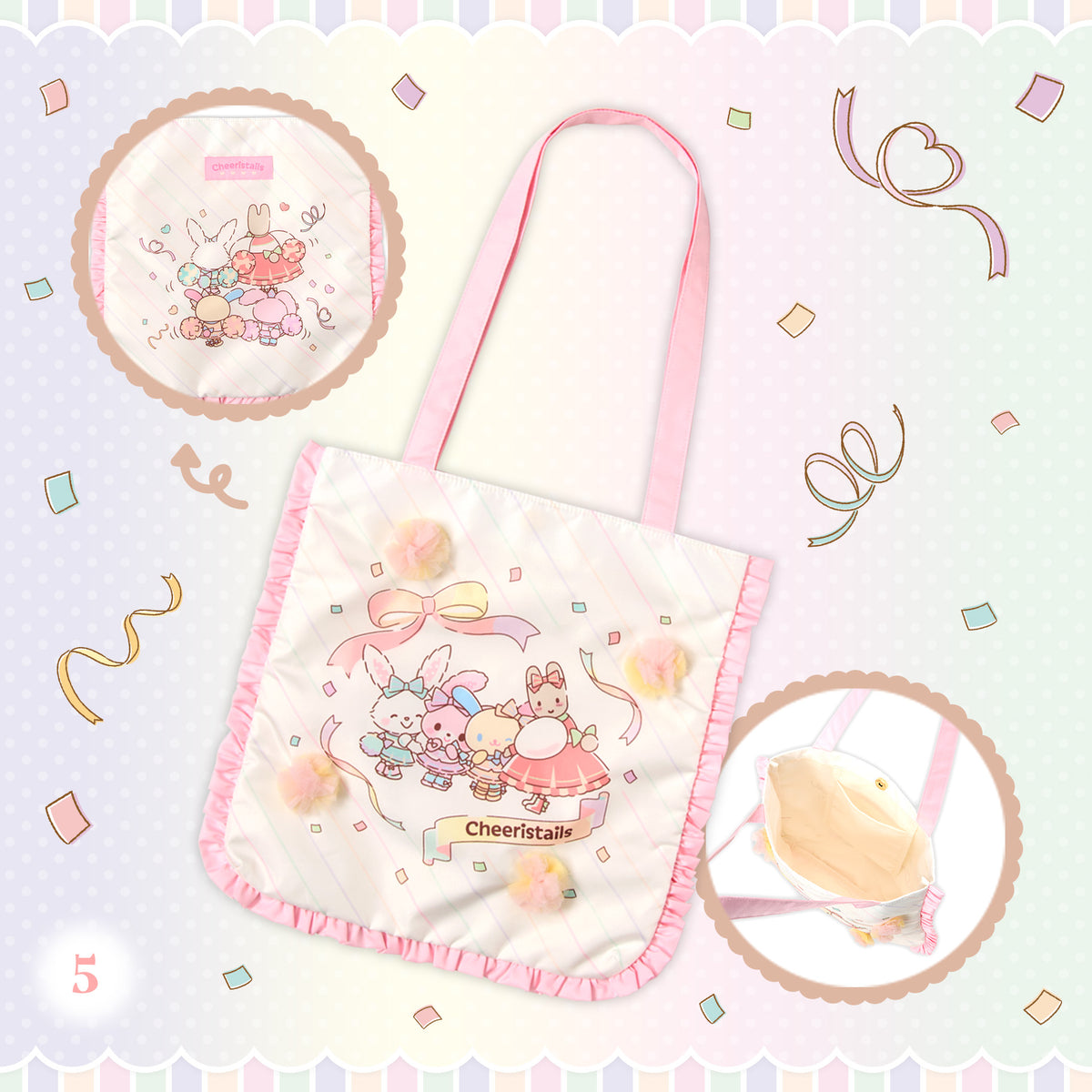 SEPT 16 PREORDER - Sanrio Japan - Cheer Tales - Tote Bag