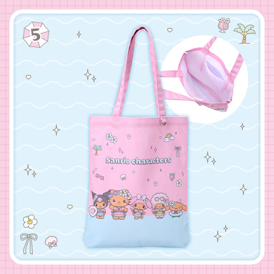 AUG 26 PREORDER - Sanrio Japan - Sparkling Summer Pool Series -  Tote Bag