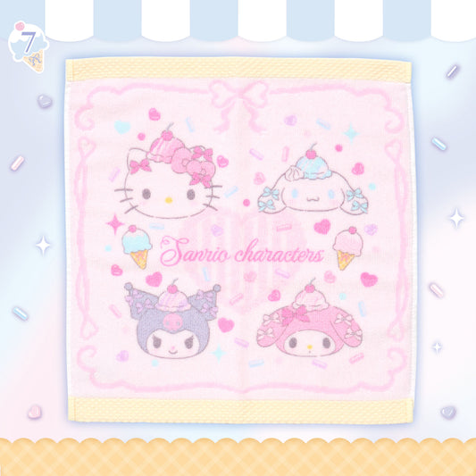 JUNE 3 PREORDER - Sanrio Japan - Dreamy Ice Cream Parlor - Hand Towel
