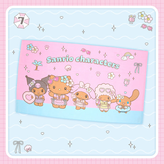 AUG 26 PREORDER - Sanrio Japan - Sparkling Summer Pool Series - Big Towel