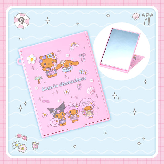 AUG 26 PREORDER - Sanrio Japan - Sparkling Summer Pool Series - Mirror