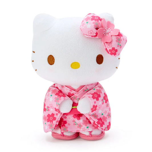 Sanrio - Hello Kitty Cherry Blossom Kimono Plush Toy