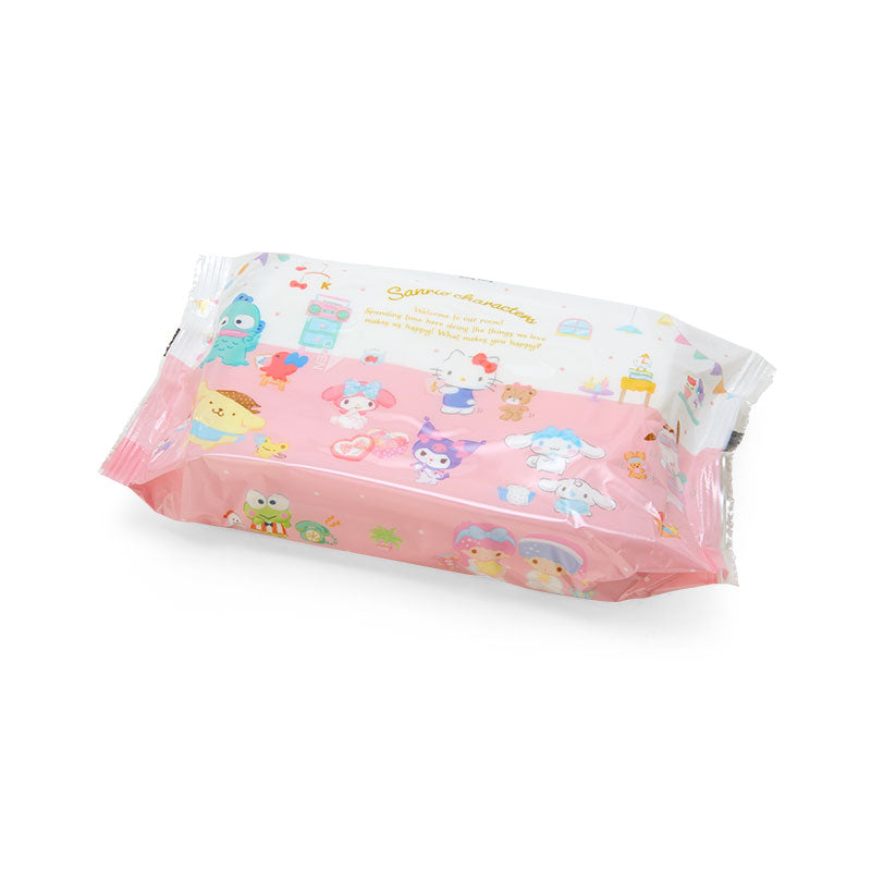 Sanrio Japan - Cinnamoroll - Wet Wipes with Face-Shaped Case