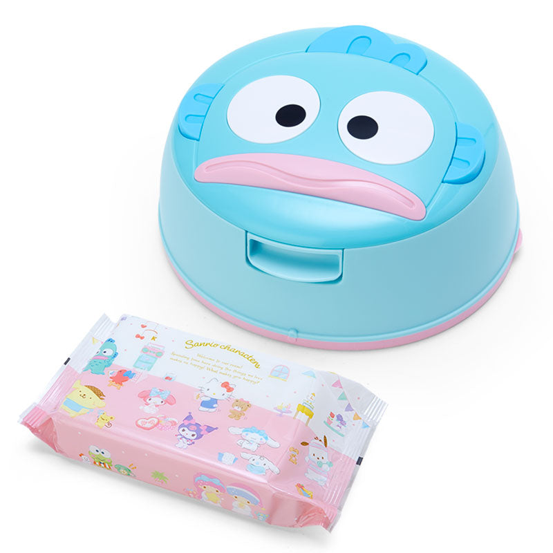 Sanrio Japan - Hangyodon - Wet Wipes with Face-Shaped Case