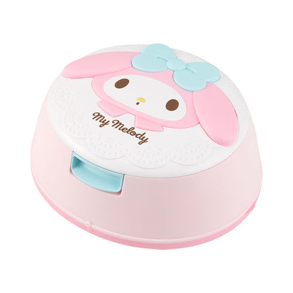 Sanrio Japan - My Melody - Wet Wipes with Face-Shaped Case