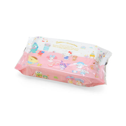 Sanrio Japan - My Melody - Wet Wipes with Face-Shaped Case