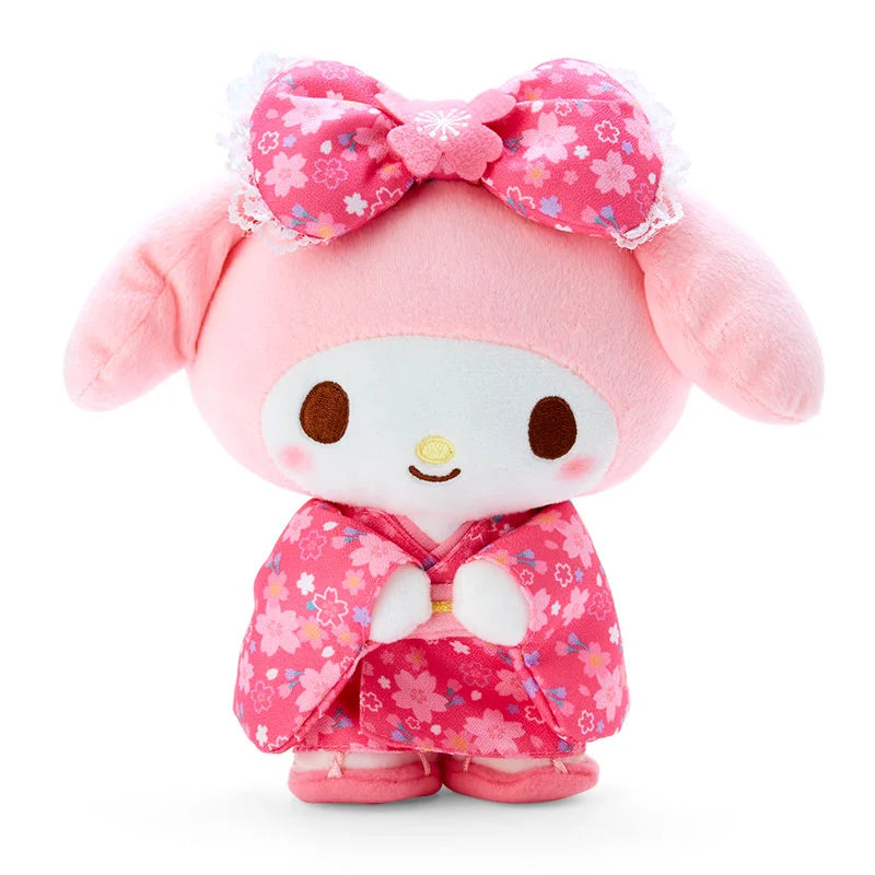 Sanrio Japan - My Melody - Plush Toy - (cherry blossom kimono)