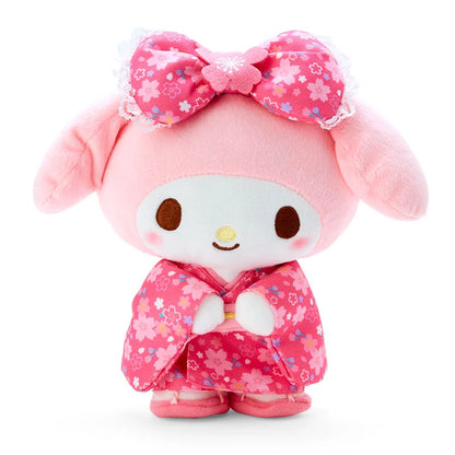 Sanrio Japan - My Melody - Plush Toy - (cherry blossom kimono)