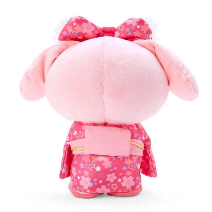 Sanrio Japan - My Melody - Plush Toy - (cherry blossom kimono)