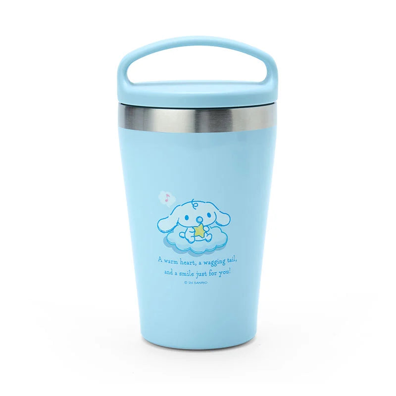 Sanrio Japan - Cinnamoroll - Stainless Steel Tumbler with Handle