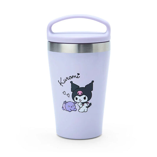 Sanrio Japan - Kuromi - Stainless Steel Tumbler with Handle