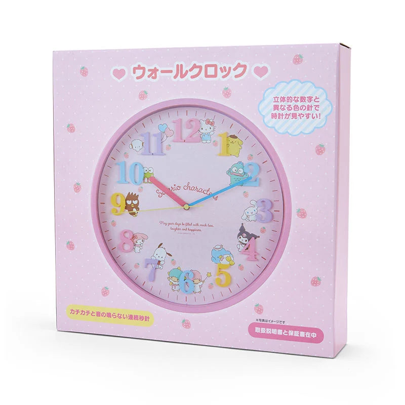 Sanrio Japan - Sanrio Characters - Wall Clock