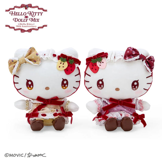 Sanrio - Dolly Mix - Hello Kitty and Hello Mimmy Plush Toy Set