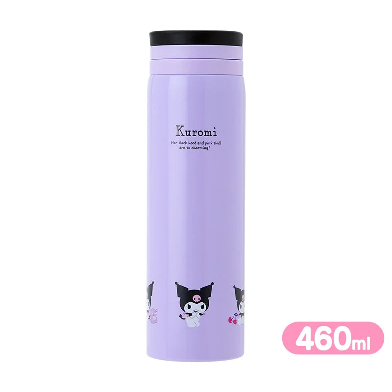 Sanrio Japan - Kuromi - Stainless Steel Bottle