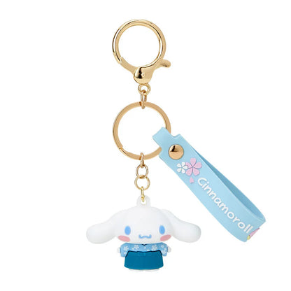 Sanrio Japan - Cinnamoroll - Kimono - Rubber 3D Keychain