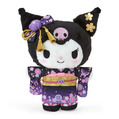 Sanrio Japan - Kuromi - Plush Toy (kimono)