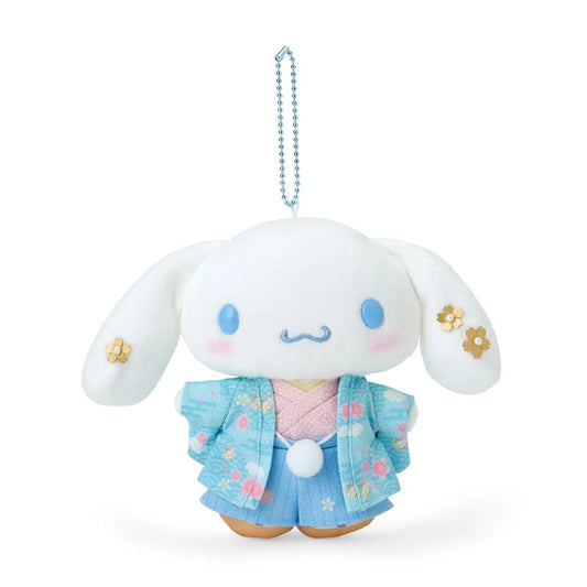 Sanrio Japan - Cinnamoroll - Plush Mascot Keychain (kimono)