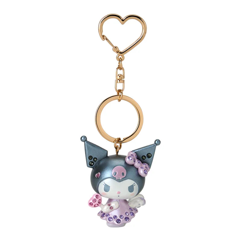 Sanrio Japan - Kuromi - Diamond Angel Keychain