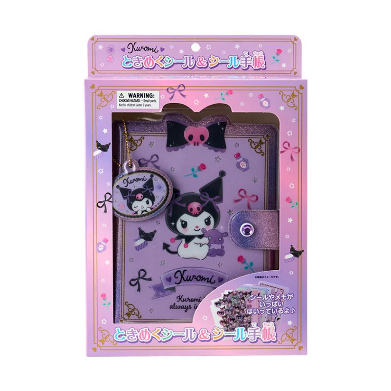 Sanrio Japan - Kuromi - Exciting Stickers & Sticker Notebook
