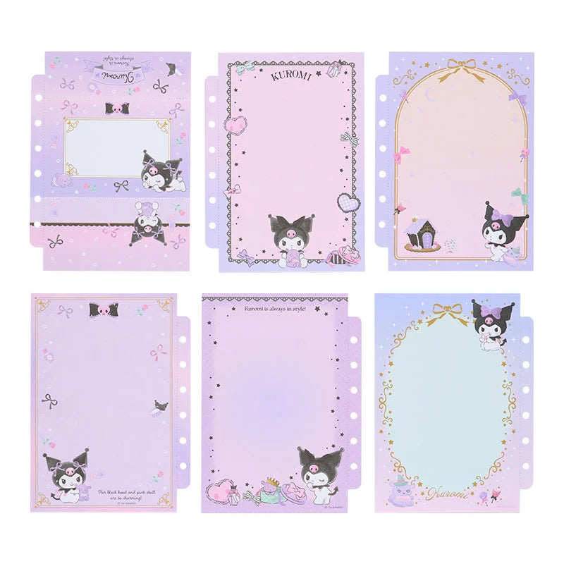 Sanrio Japan - Kuromi - Exciting Stickers & Sticker Notebook