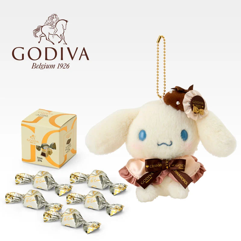 Sanrio x Godiva - Plush Keychain and Chocolate