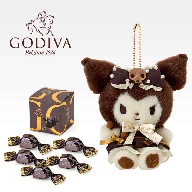 Sanrio x Godiva - Plush Keychain and Chocolate