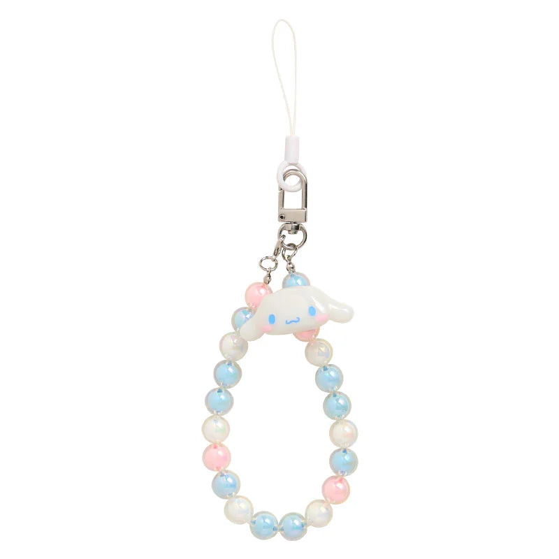Sanrio Japan - Cinnamoroll - Beaded Smartphone Strap