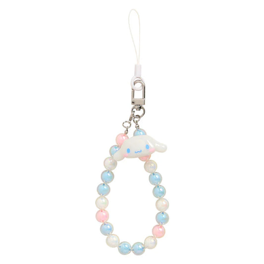 Sanrio Japan - Cinnamoroll - Beaded Smartphone Strap