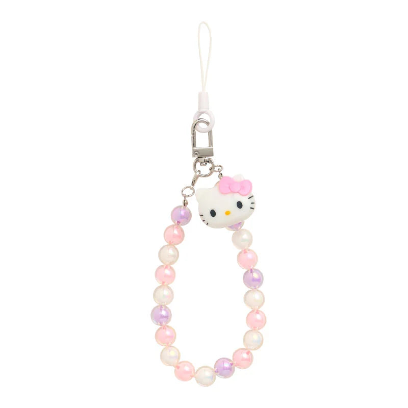 Sanrio Japan - Hello Kitty - Beaded Smartphone Strap