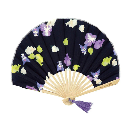 Sanrio Japan - Kuromi - Gift Boxed Folding Fan