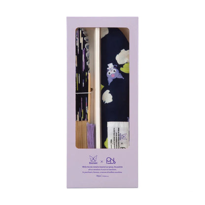 Sanrio Japan - Kuromi - Gift Boxed Folding Fan