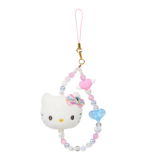 Sanrio Japan - Hello Kitty - Face Mascot Strap (rainbow)
