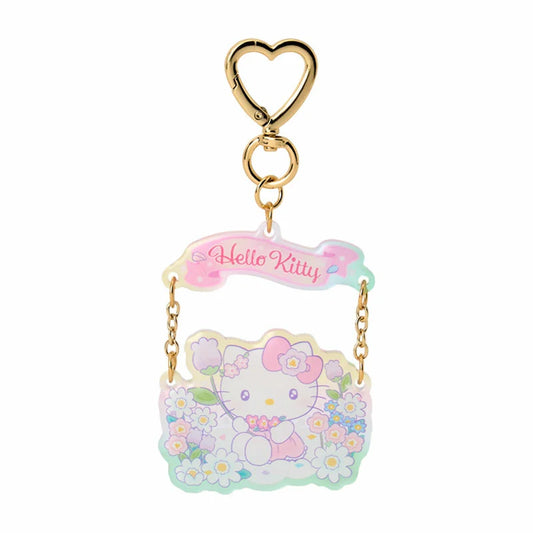 Sanrio Japan - Hello Kitty - Acrylic Keychain (Everyone is the main character! Exciting design)