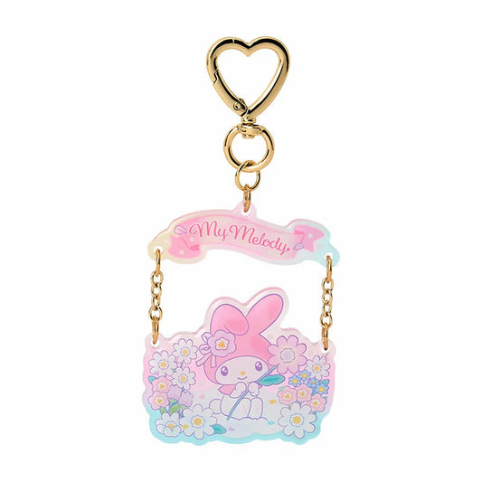 Sanrio Japan - My Melody - Acrylic Keychain (Everyone is the main character! Exciting design)