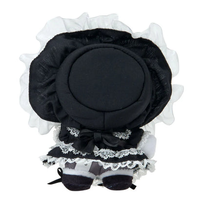 Sanrio Japan - Hello Kitty - Plush Mascot Keychain (Black Lolita)