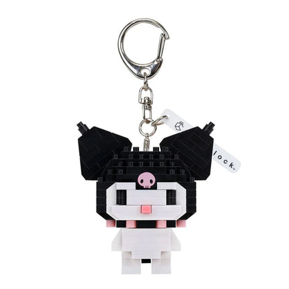 Sanrio Japan - Kuromi - Nanoblock Keychain