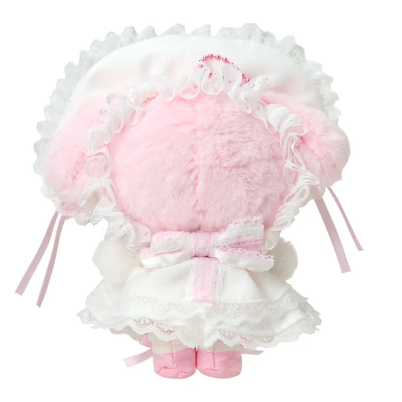 Sanrio Japan - My Melody - Plush Mascot Keychain (white frills)