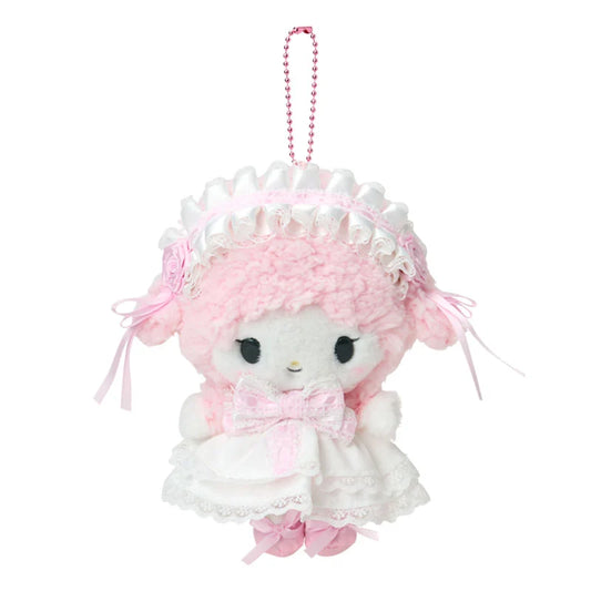 Sanrio Japan - My Sweet Piano - Plush Mascot Keychain (white frills)