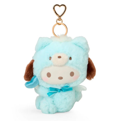 Sanrio Japan - Pochacco - Kigurumi Plush Mascot Keychain