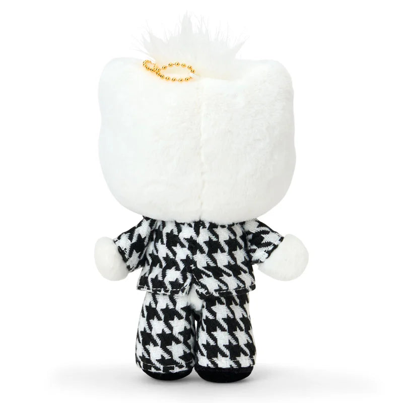 Sanrio Japan - Dear Daniel - Plush Mascot Keychain - (monochrome girly twin outfit)