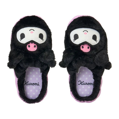 Sanrio Japan - Kuromi - Face-shaped Slippers - Adults