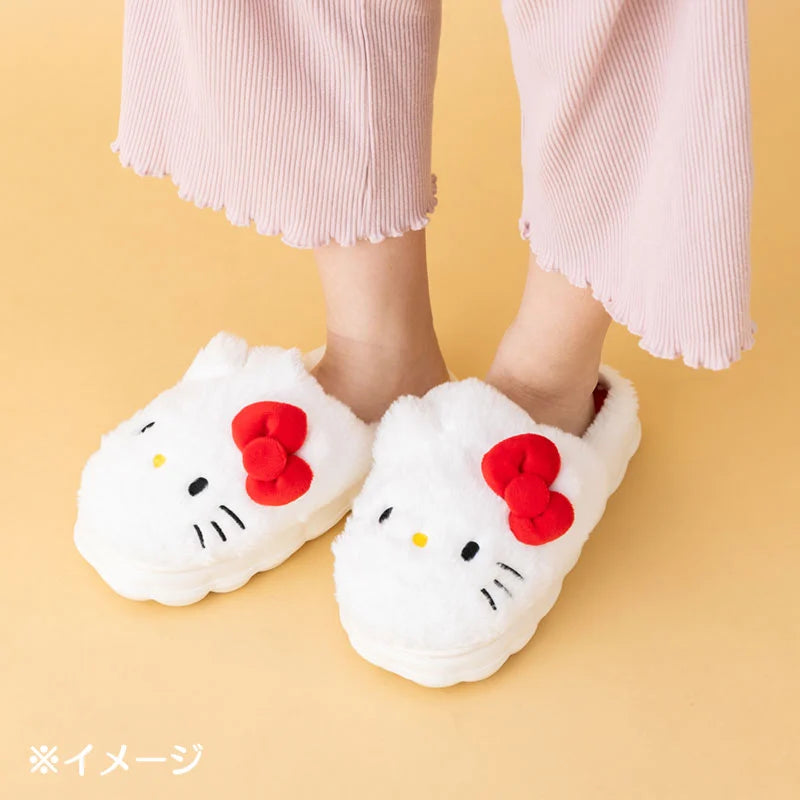 Sanrio Japan - Kuromi - Face-shaped Slippers - Adults