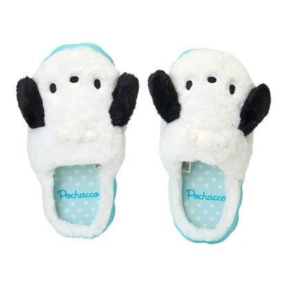 Sanrio Japan - Pochacco - Face-shaped Slippers - Adults
