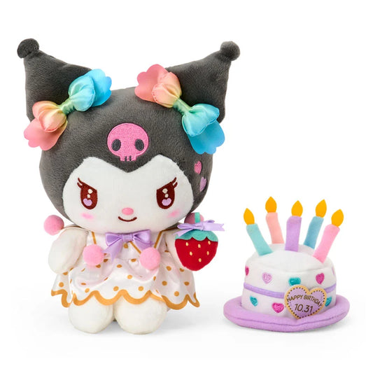 Sanrio Japan - Kuromi - Character Birthday Celebration - Plush Set
