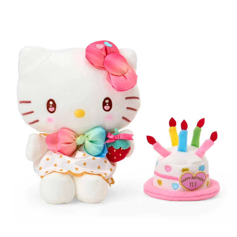 Sanrio Japan - Hello Kitty - Character Birthday Celebration - Plush Set