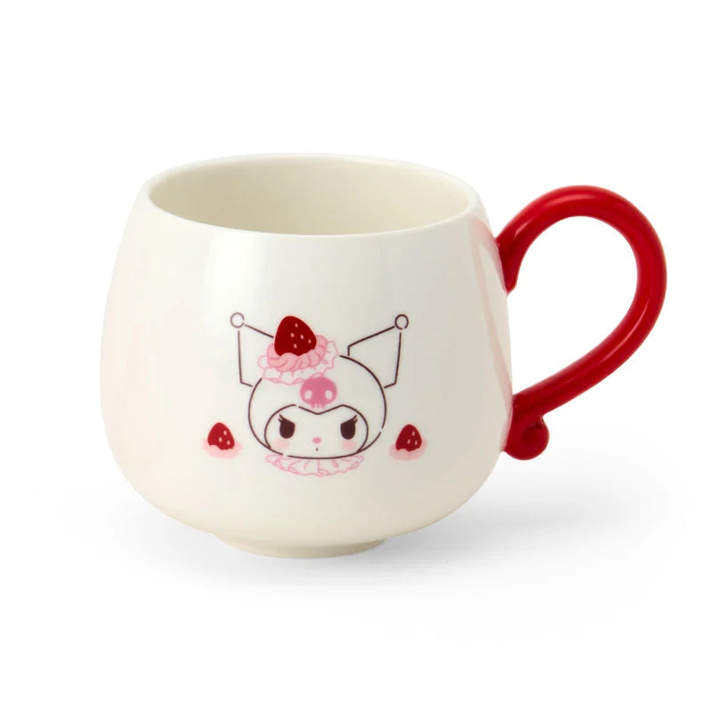 Sanrio Japan - Kuromi Mug - (strawberry whipped cake)