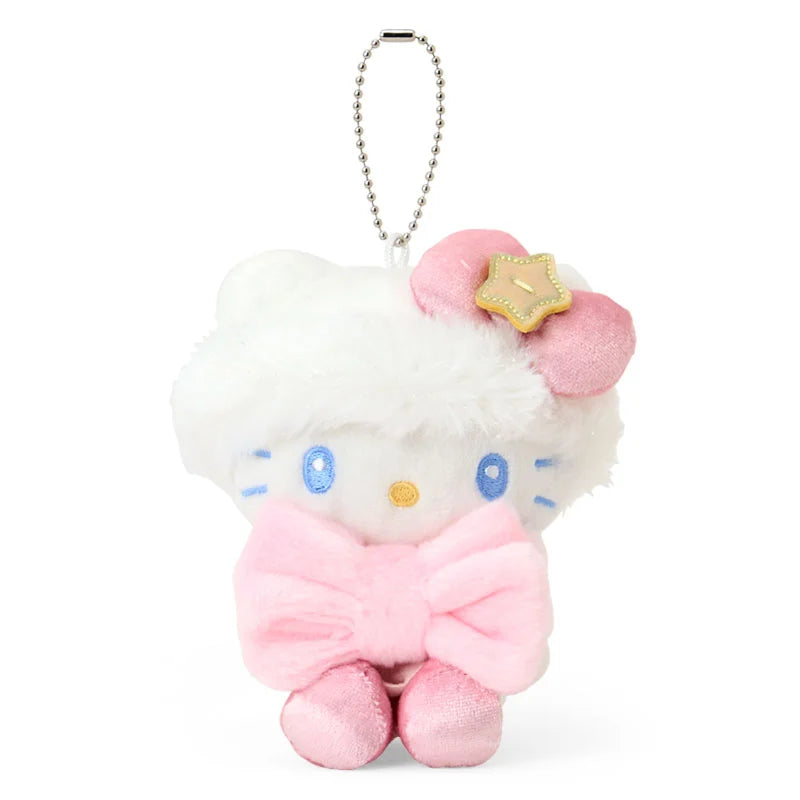 Sanrio Japan - Hello Kitty - Plush Mascot Keychain (kirakira)