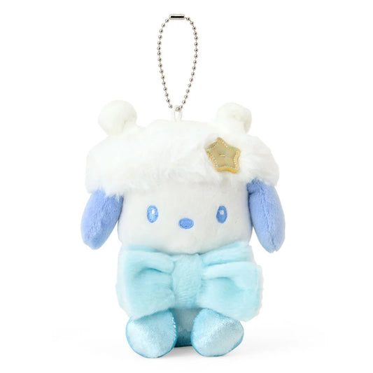 Sanrio Japan - Pochacco - Plush Mascot Keychain (kirakira)